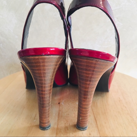 Stuart Weitzman Red Patent Heals - Picture 5 of 6